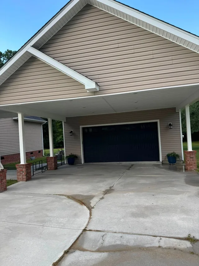Carport & drive — after — Ray-Nor-Shine Pro Wash job photo