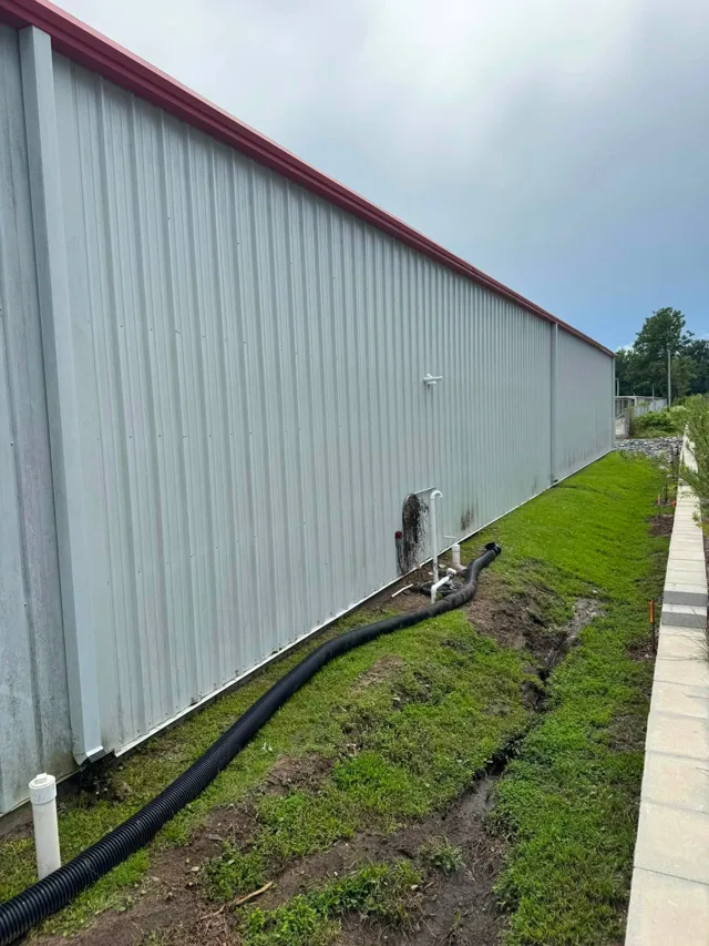 Drainage side — after — Ray-Nor-Shine Pro Wash job photo