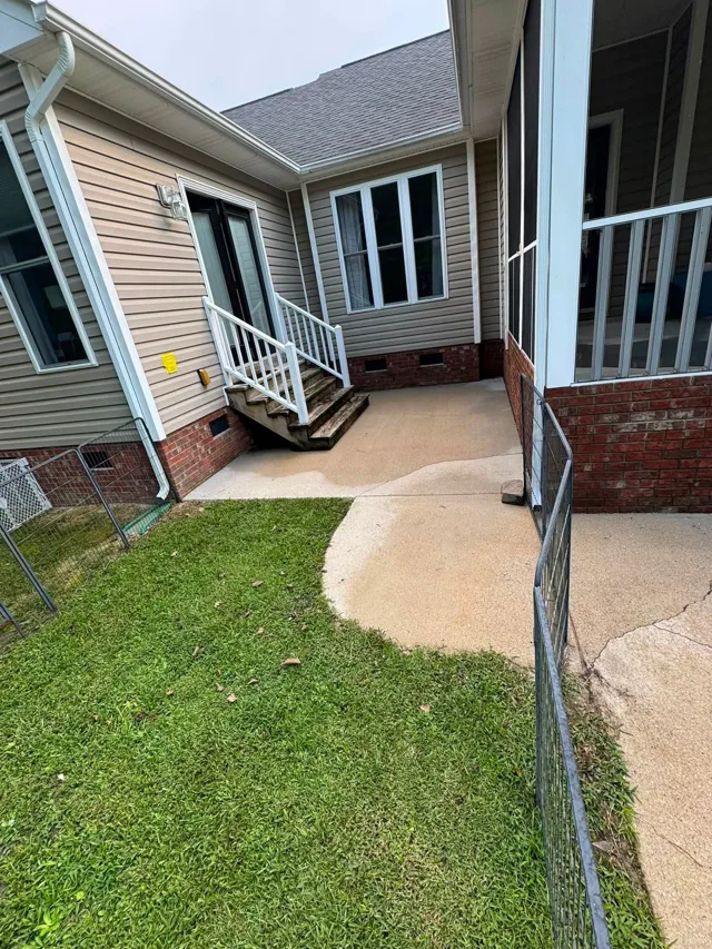 Back walkway — after — Ray-Nor-Shine Pro Wash job photo